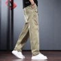 直筒夏季宽松显瘦男裤