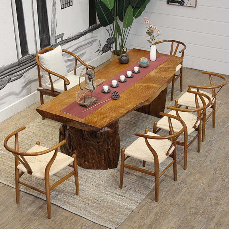 New Chinese style large board tea ceremony table office tea table…