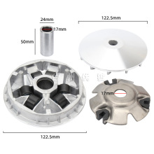 摩托车前驱动盘珠峰ZF150T-6沙滩车200大孔17mm主动轮离合器总成