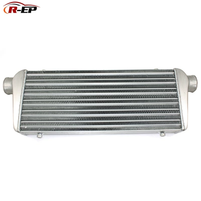 Universal Car Intercooler 440X225X58Mm Aluminum Tube-Type Intake Turbo Cooling Radiator Modification