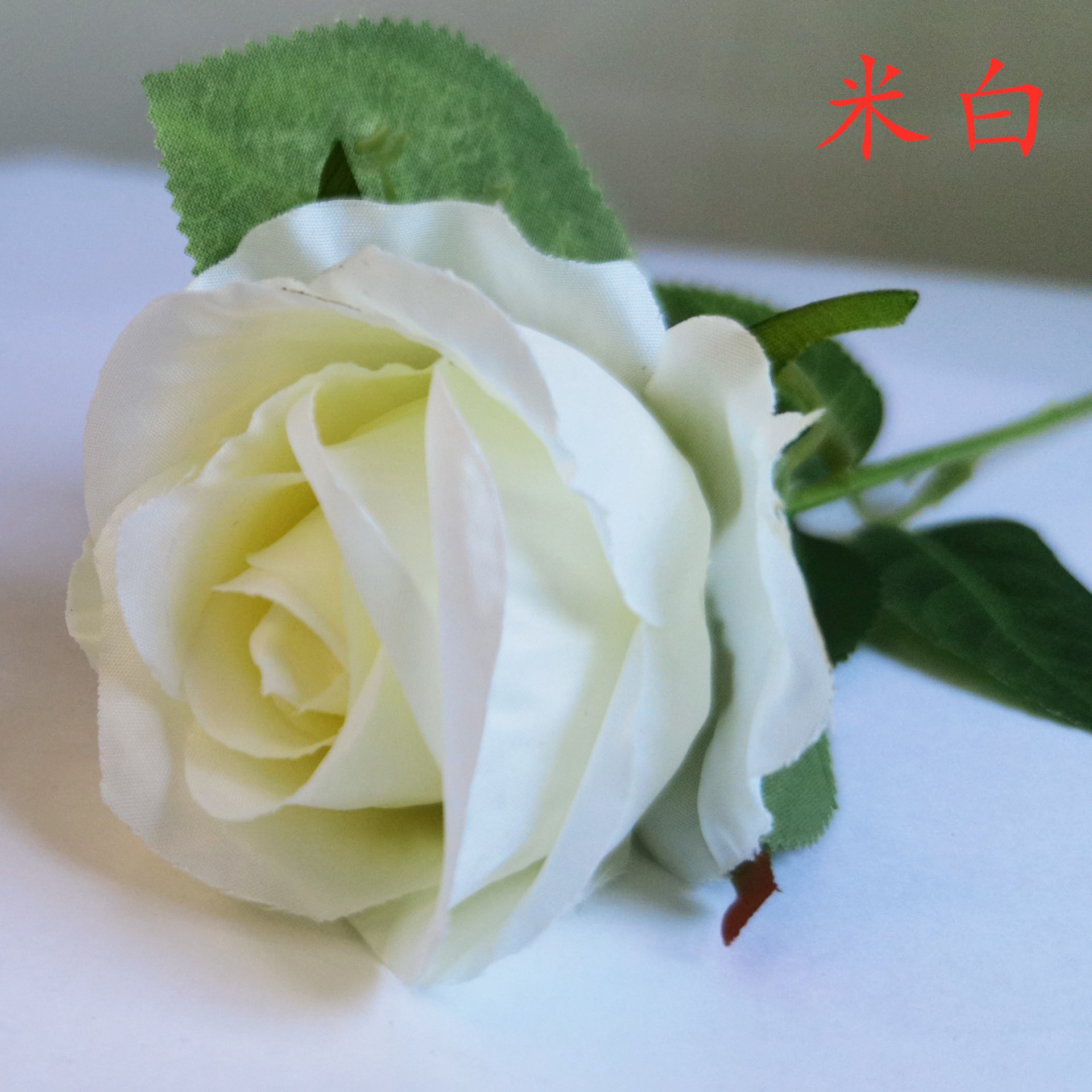 Simulación de flores de rosa única rosa de San Valentín boda en el hogar flores falsas flores artificiales sensación de tela de terciopelo rosa