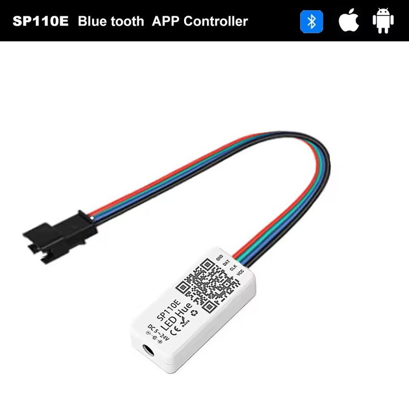 Sp110E 12V Symphony Bluetooth Controller App Smart Marquee Flowing Water Bluetooth Symphony Controller Sp110E 12V Symphony Bluetooth Controller App Smart Marquee Flowing Water Bluetooth Symphony Controller