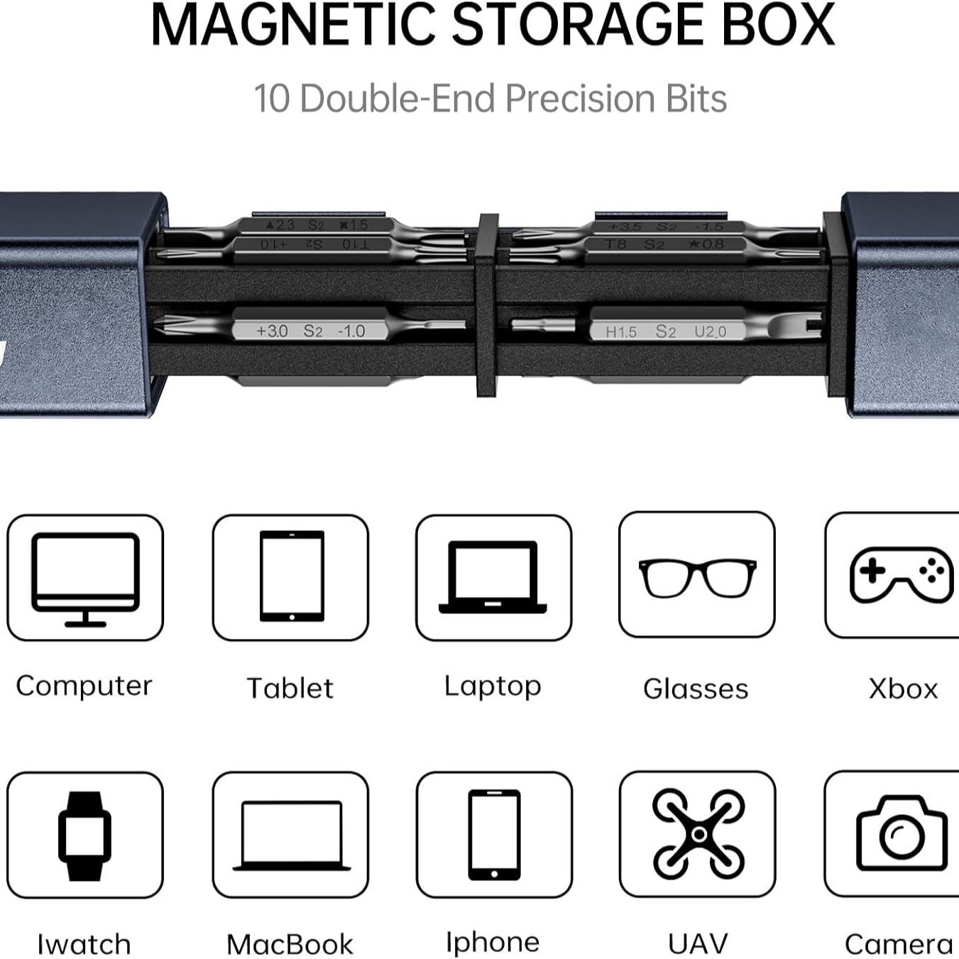 21-en-1 multi-función de gafas de precisión herramienta destornillador traje hogar desmontaje Computadora herramienta de reparación de teléfonos móviles