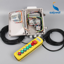 源头工厂按钮控制盒正反转按钮控制箱塑料防水配电箱IP66户外接线