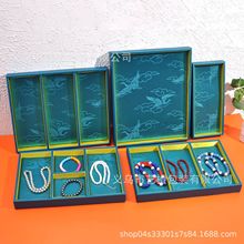 中国风首饰盘珠宝饰品展示看货盘首饰托盘手串手镯玉器国潮