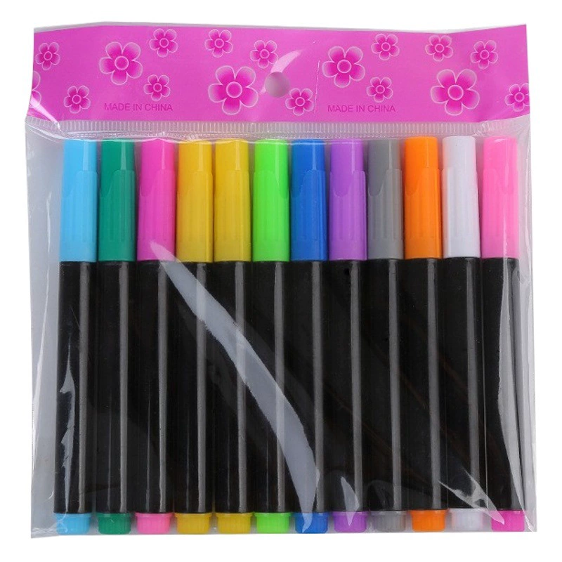 Не содержащая пыли водорастворимый Мел жидкая лампа доска ручка светодиодная флуоресцентная доска белая большая 12 цветов стираемая ручка для доски