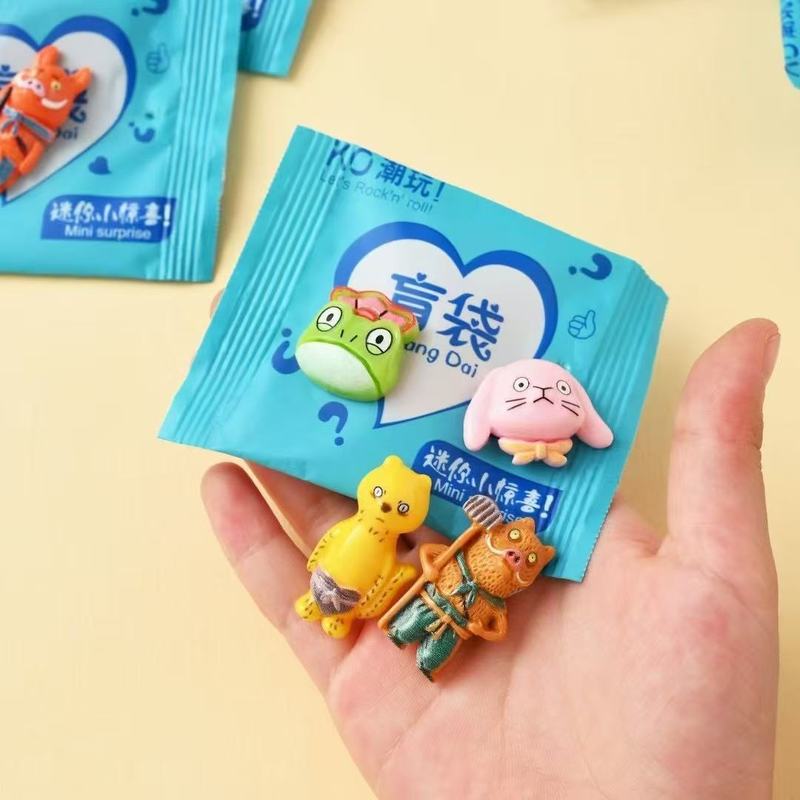 浪浪山小妖怪树脂公仔盲袋小猪妖树脂摆件小学生学校班级奖励玩具|undefined