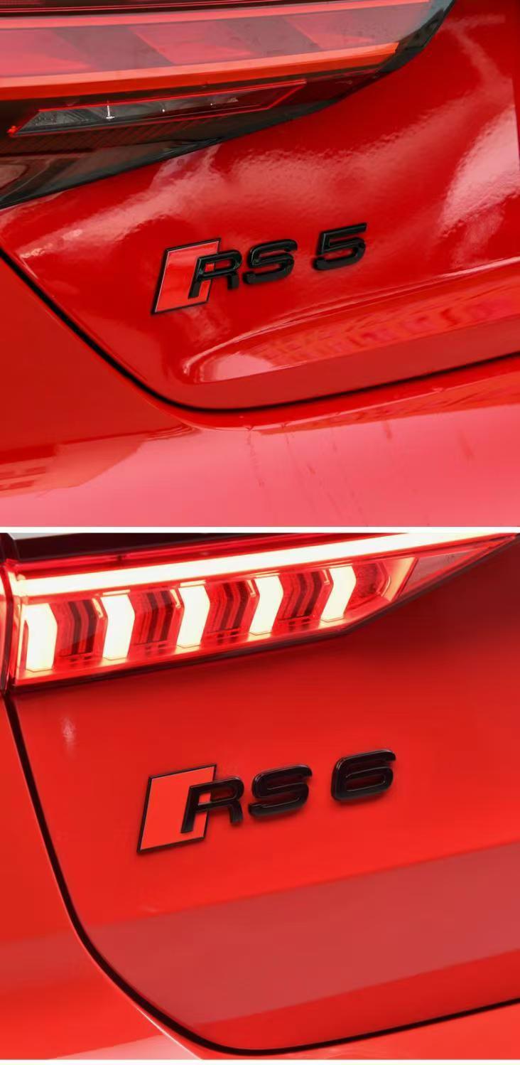 Applicable to Audi logo A6L A4L 30 35 40 45 50 55TFSI wordmark displacement four-wheel drive tail standard
