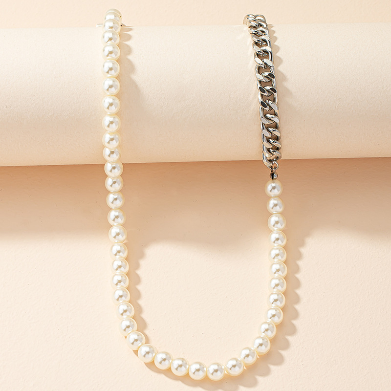 Simple Style Geometric Alloy Inlay Artificial Pearls Earrings