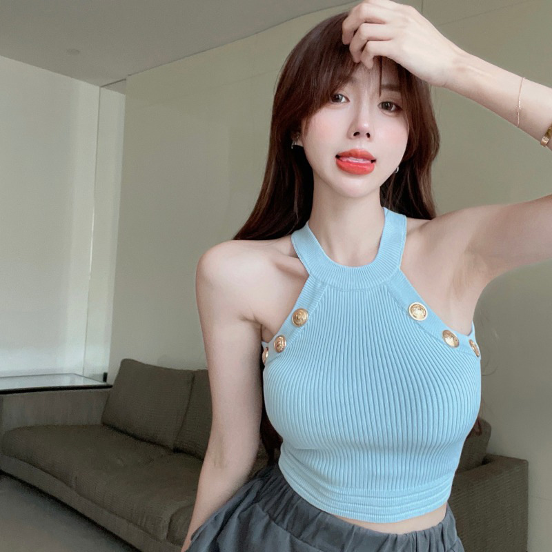 Wholesale Knitted Summer New Sexy Tank Top for Women