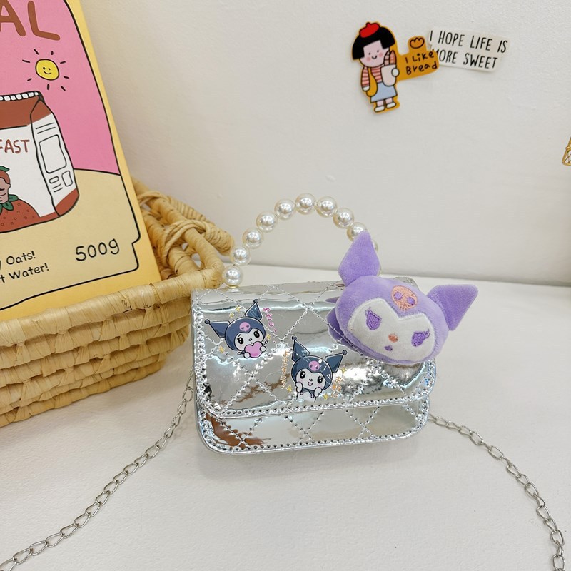 Bolsas infantiles lindas princesas de dibujos animados bolsas de mano niñas extranjeras bolsas de hombro para niños accesorios de cambio