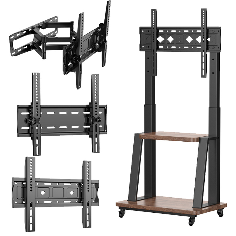 Soporte de Pared Reforzado para Televisor de Acero Laminado en Frío