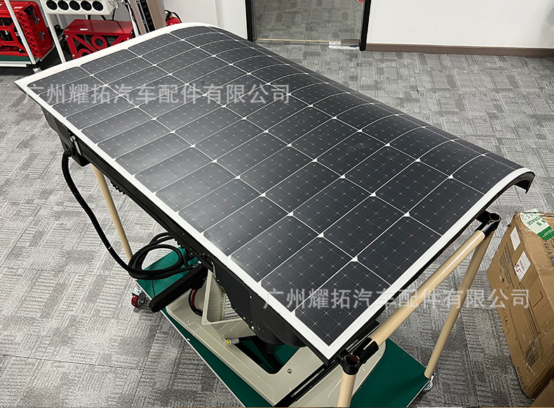 Manufacturer's New Solar Parking Air Conditioner All-In-One Machine 24V Electric Variable Frequency Van Business Car Rv Air Conditioner