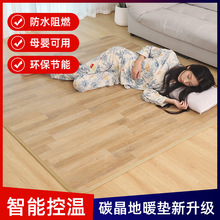 地暖垫客厅石墨烯碳晶发热膜加热地板瑜伽电地毯家用取暖器脚垫子