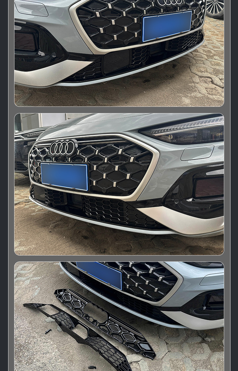 Suitable for Audi A5L, specialized anti-insect net, car radiator grille intake protection cover, modified accessories, automotive supplies