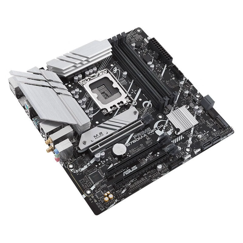 Материнская плата для настольного компьютера Hua/Shuo Prime B760M-A WiFi D4, подходит для CPU 13100/13400