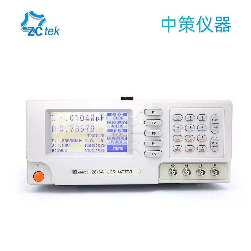 ZCtek Zhongce ZC2816A высокоточный цифровой мост LCR 50 Гц ~ 200 кГц тестовая частота ZC2816B