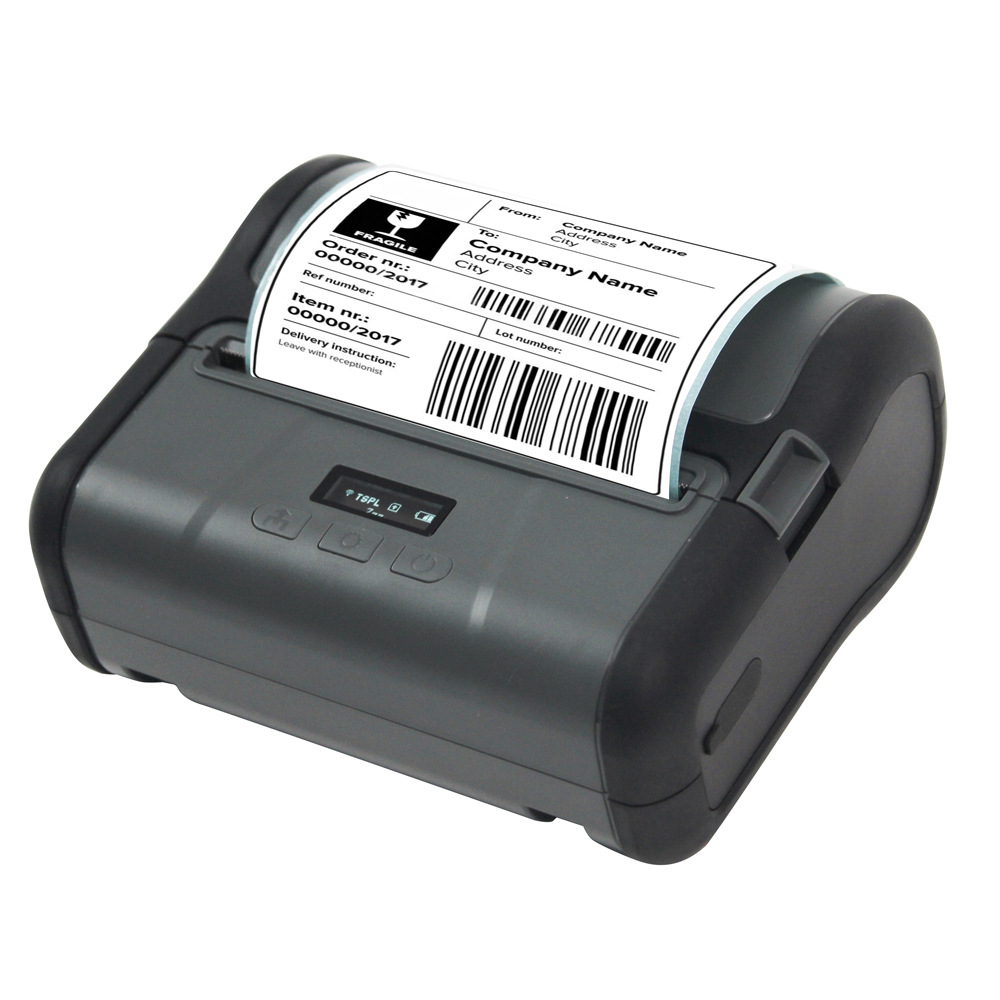 NEW4-inch portable Bluetooth WIFI thermal printer handheld express delivery receipt self-adhesive label machine 2