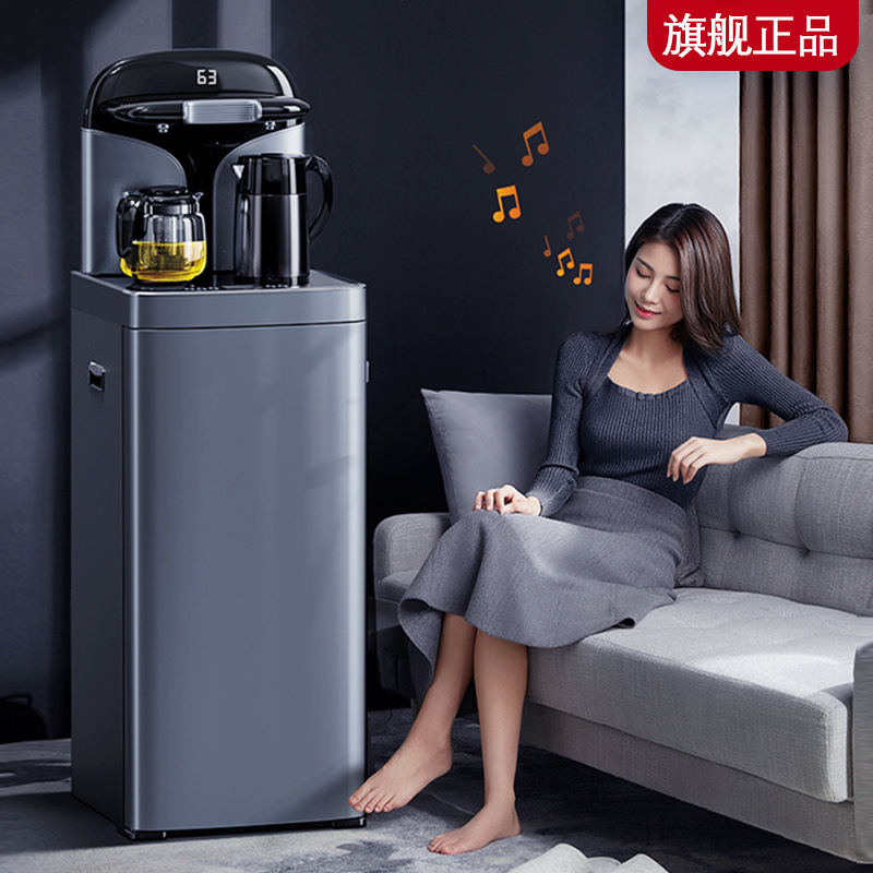 Máquina de té inteligente automática doméstica baja cubo de voz de oficina de lujo de alta gama 2024 nueva máquina de beber