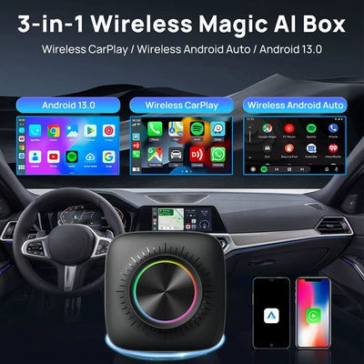 Smart Box, Simsiz CarPlay və Android Auto