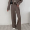 Camel trousers