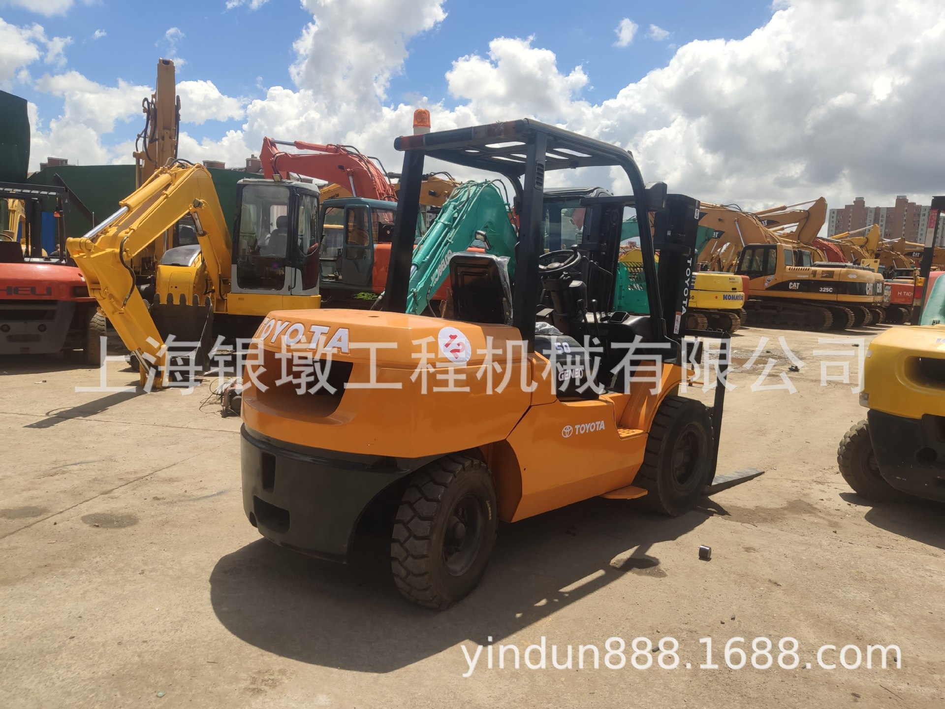 出售二手TOYOTA丰田5吨叉车