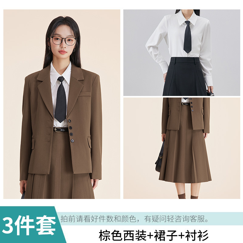 西装外套女生小个子套装公务员大学生面试正装通勤休闲西服考编|undefined