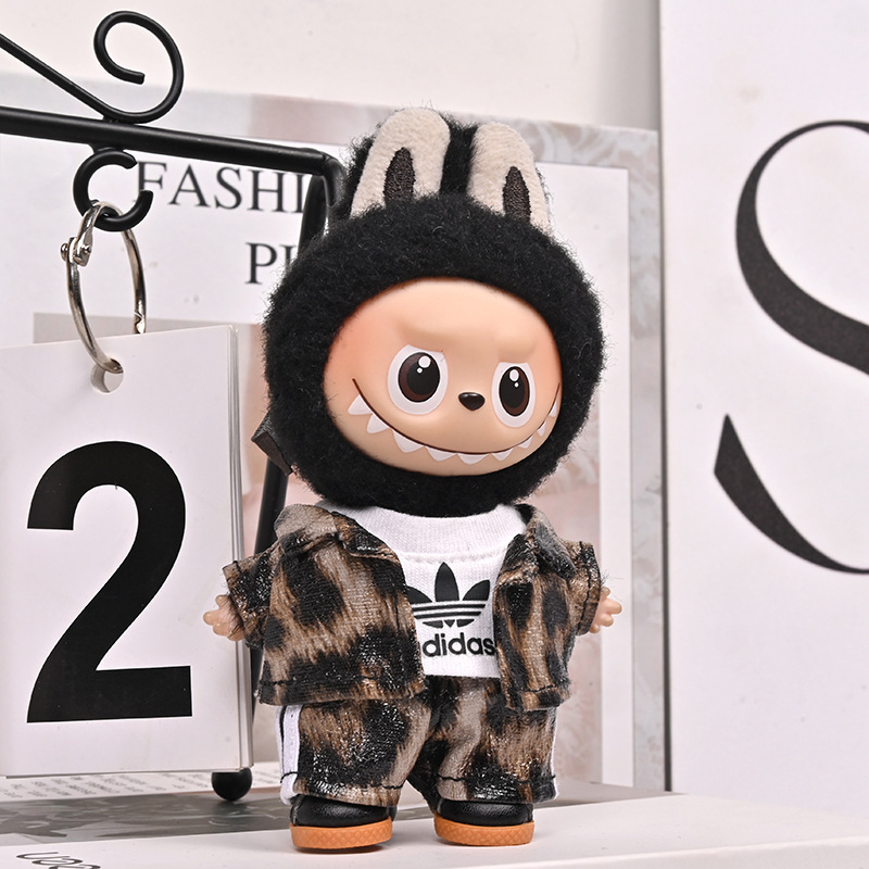 Labubu Plush Doll Clothes Plush Toy Doll Pendant Blind Box Hand-Made Labubu Clothes Trendy Toys Labubu Plush Doll Clothes Plush Toy Doll Pendant Blind Box Hand-Made Labubu Clothes Trendy Toys