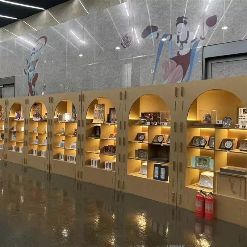 蜂窝纸板展架瓦楞纸板蜂窝板广告牌展示架落地式置物展台陈列架