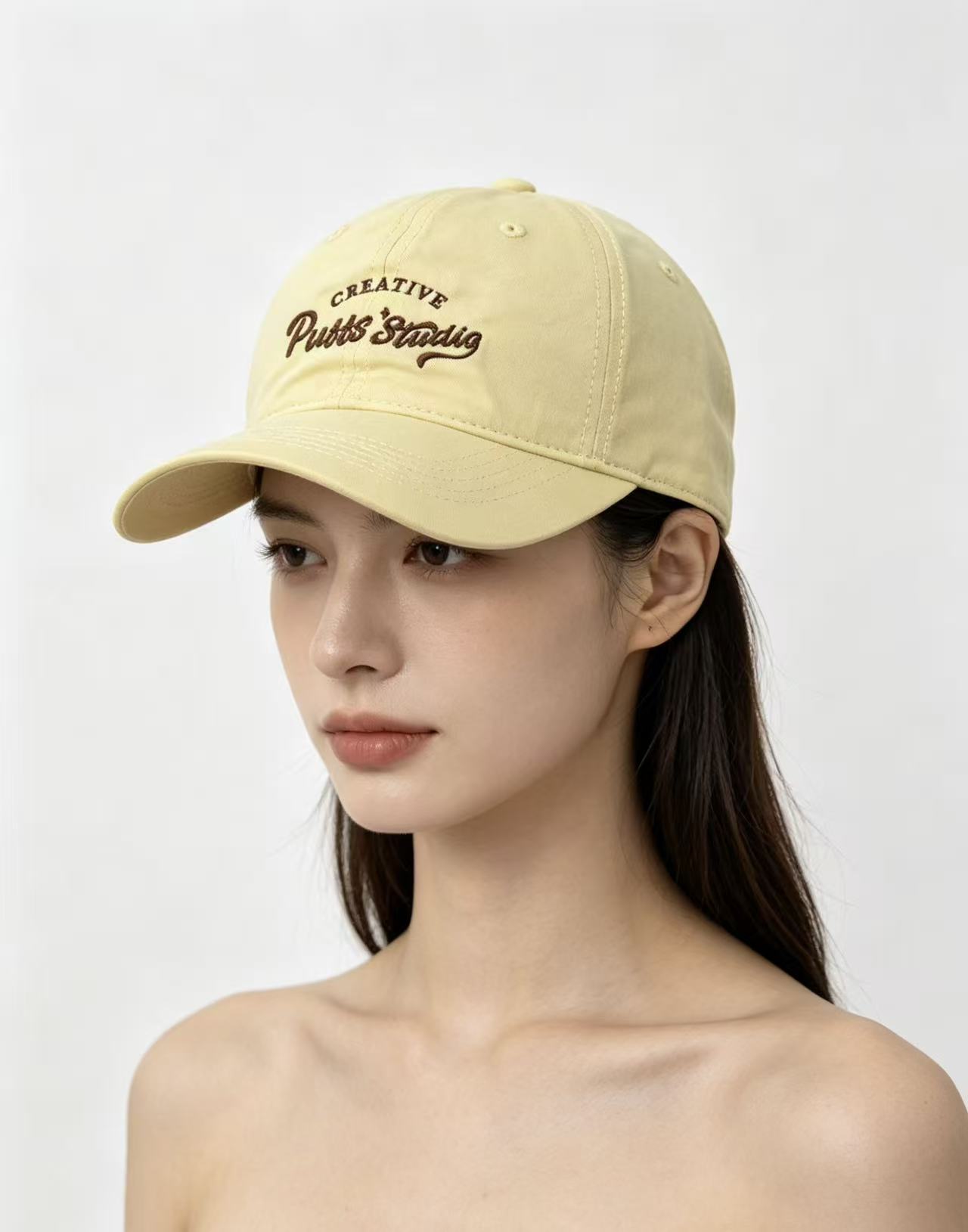 Korean-style neutral vintage soft-top premium water-washed cotton baseball cap men's fashion commuter sun-visor duck-bill cap couple trendy