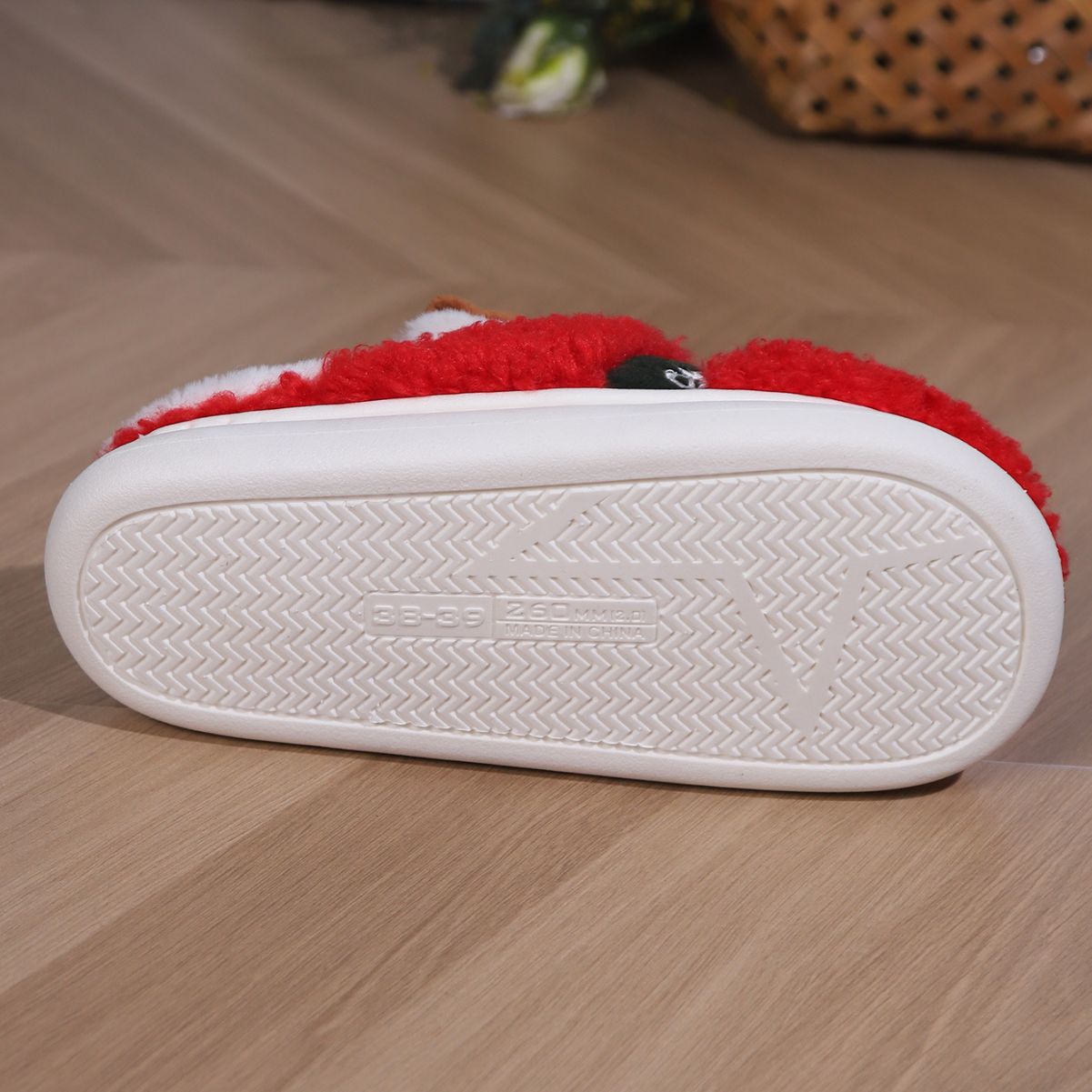 Ženski flis Slip-On poletni spalnica udobni copati iz spominske pene hišni čevlji_voghion.com