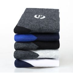 Men's Mid-Calf Socks for Autumn/Winter - Absorbent, Breathable, Anti-Odor, Foot Sports Socks - Comfortable, Non-Pilling, Cotton Socks