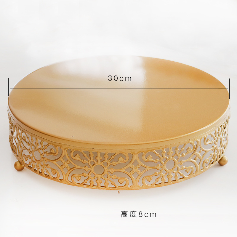 De estilo europeo de la boda mesa de postre pastel estante tarde té merienda estante de la boda postre pastelería bandeja accesorios de decoración de la Mesa