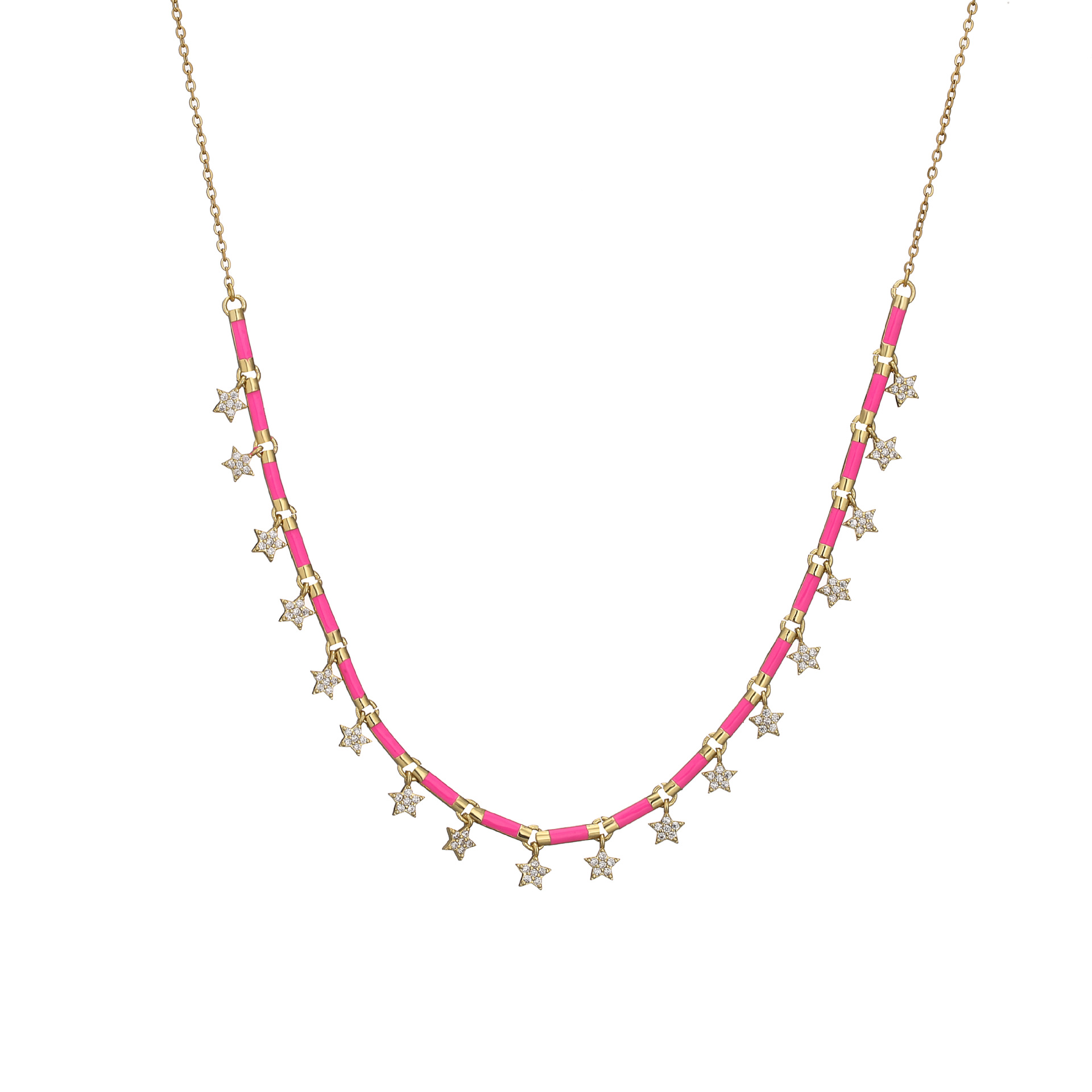 Fashion Star Copper Plating Pendant Necklace 1 Piece