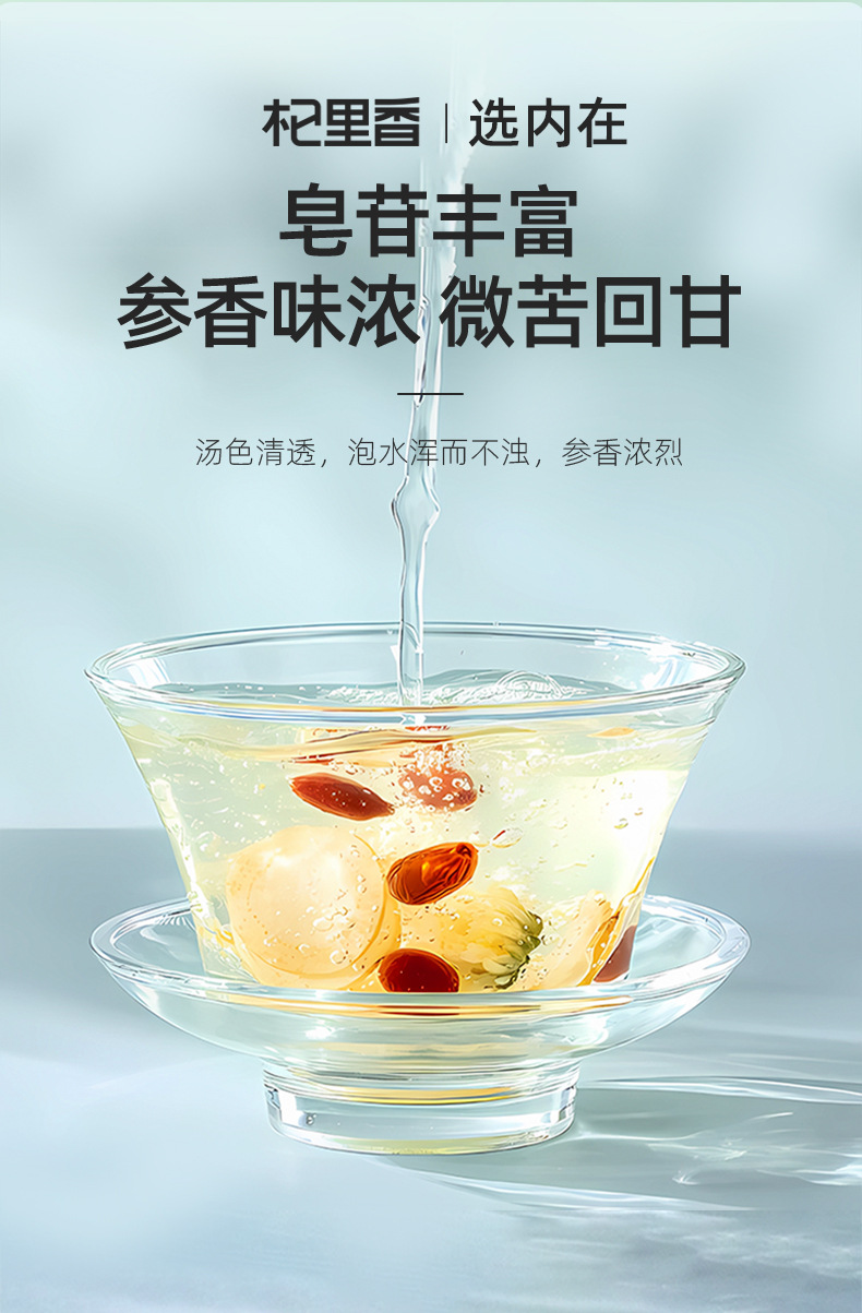 American Ginseng Slices 100g Round Jar Large 1.2-1.4cm Hua Qi Shen for Soups and Decoctions preparation