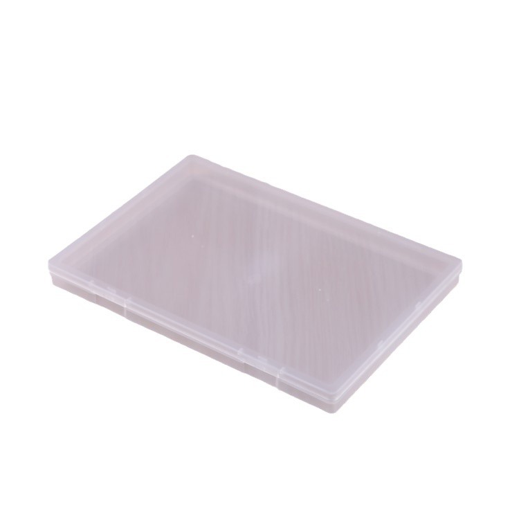 新型低平pp眉筆鉛筆収納ケース透明アクセサリー整理プラスチックケース