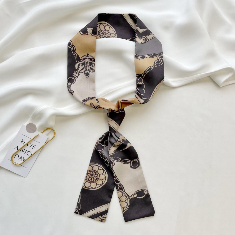 Correa de cabello verde coreana correa de cabello correa de seda correa de cabello correa