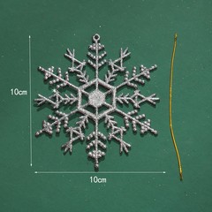 スポット装飾プラスチック 3 ピースクリスマスツリー装飾クリスマス用品ペンダントメーカー卸売グリッターパウダーマルチカラー