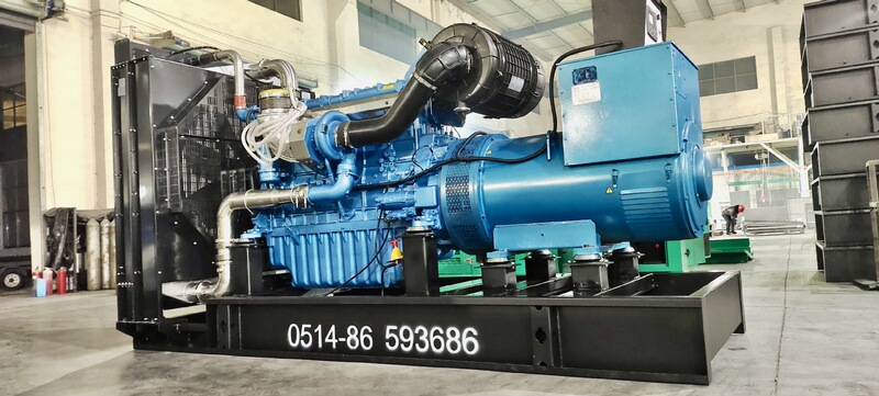 600KWドライ発電機ユニット工場工事現場の予備給電ディーゼル発電機メーカー|undefined