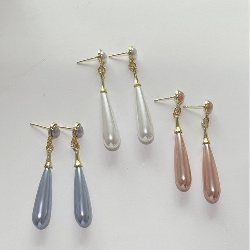 Pearl Earrings for Women 2024 New Fashion Earrings Colorful Pearl Stud Earrings for Women Exquisite Versatile High-end Outing Cross-border