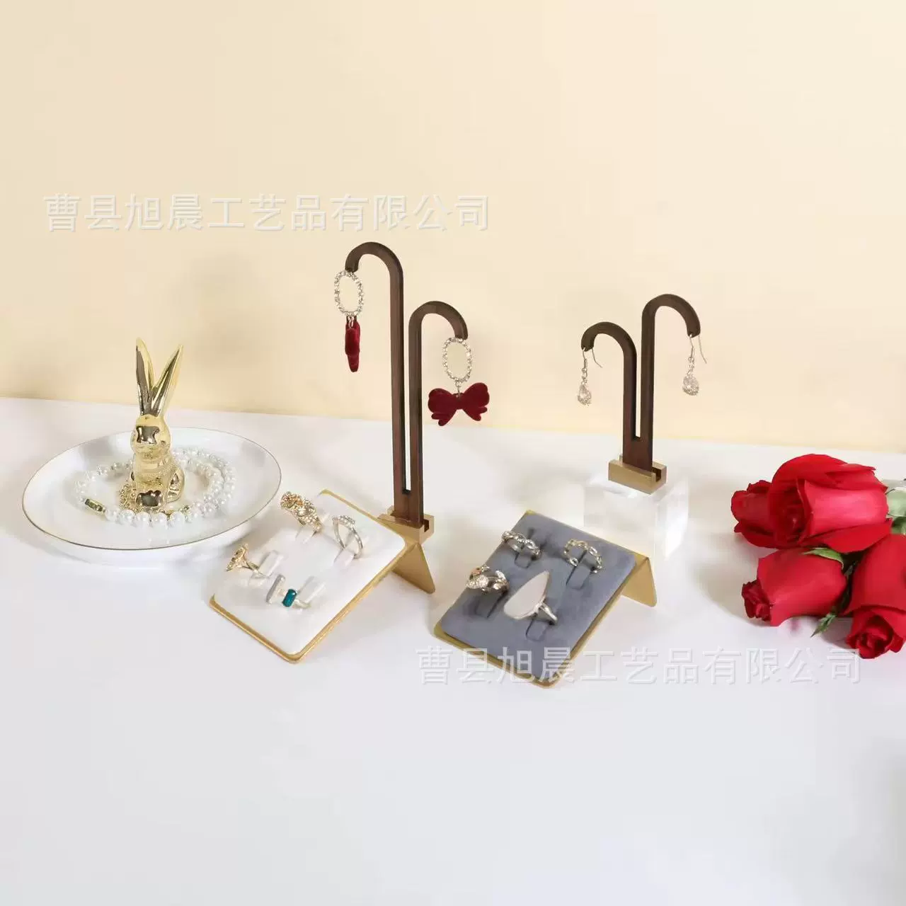 Earrings, creative high-end accessory, stand, storage system, jewelry