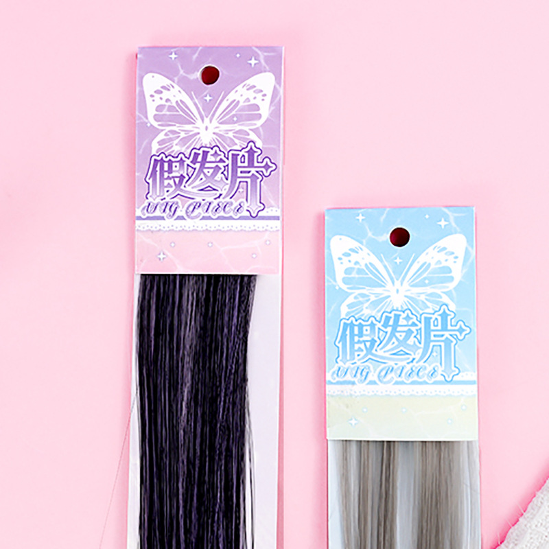 Baiji mariposa sueño flujo de luz / cristal gemas pelucas corda de cabello trenzada chica sucia corda de cabello de cabello de niños