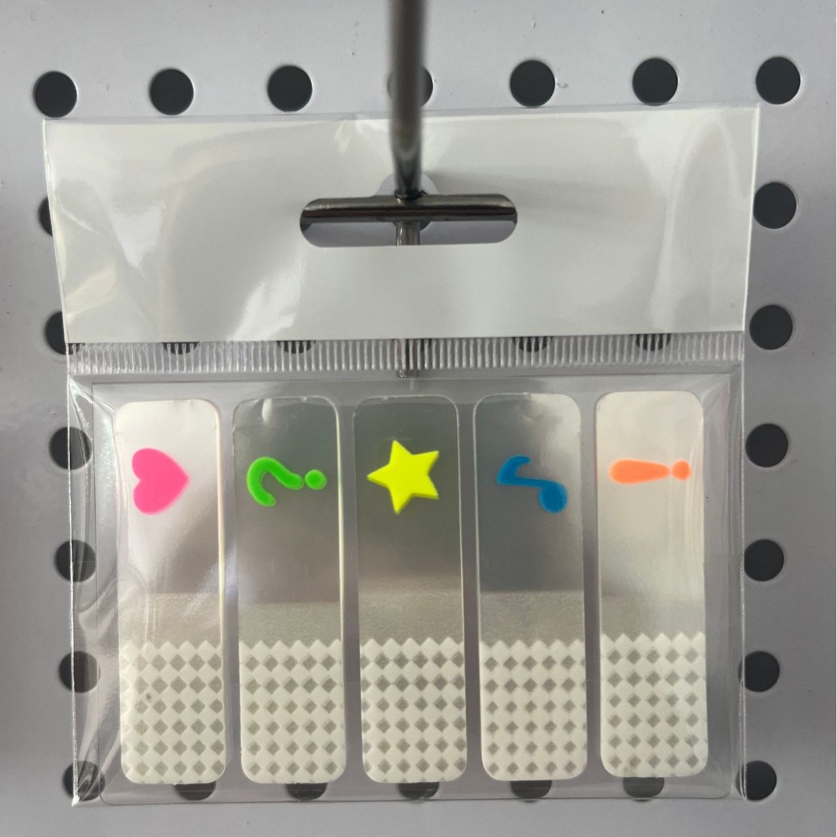 Pestañas de índice, notas adhesivas estilo Instagram, notas adhesivas transparentes, película plástica en forma de tira, flechas de colores fluorescentes, adhesivo fuerte, notas adhesivas reutilizables.