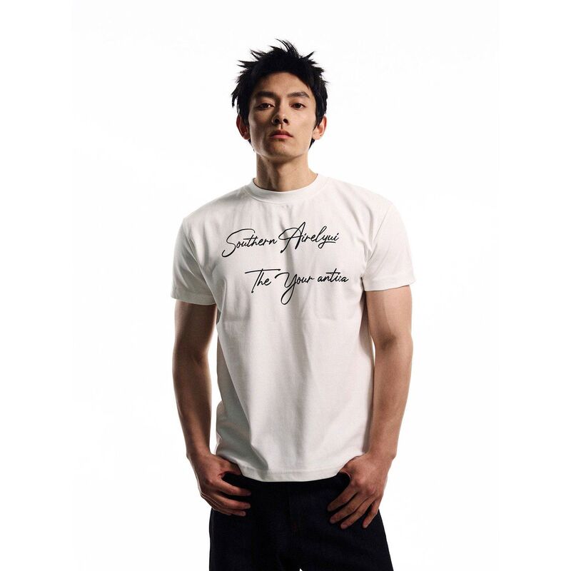 American Retro Summer New Trendy Brand Loose Black Short-Sleeve T-Shirt Unisex Niche Versatile Top