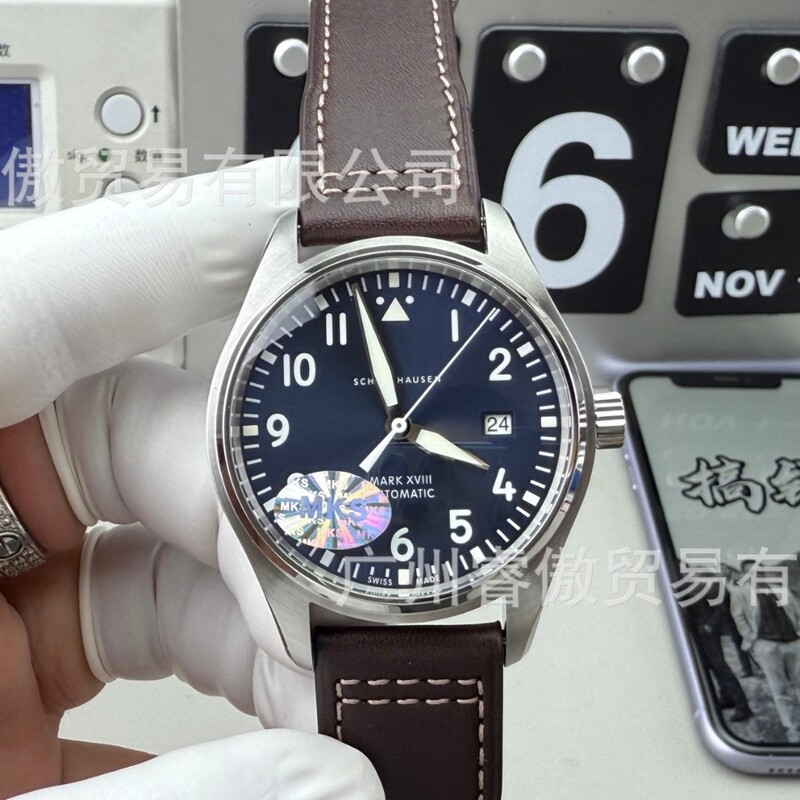 WeChat merchant distributes the Wangjiamark Eighteen Prince series fashion titanium case high-quality fully luminous men's mechanical watch