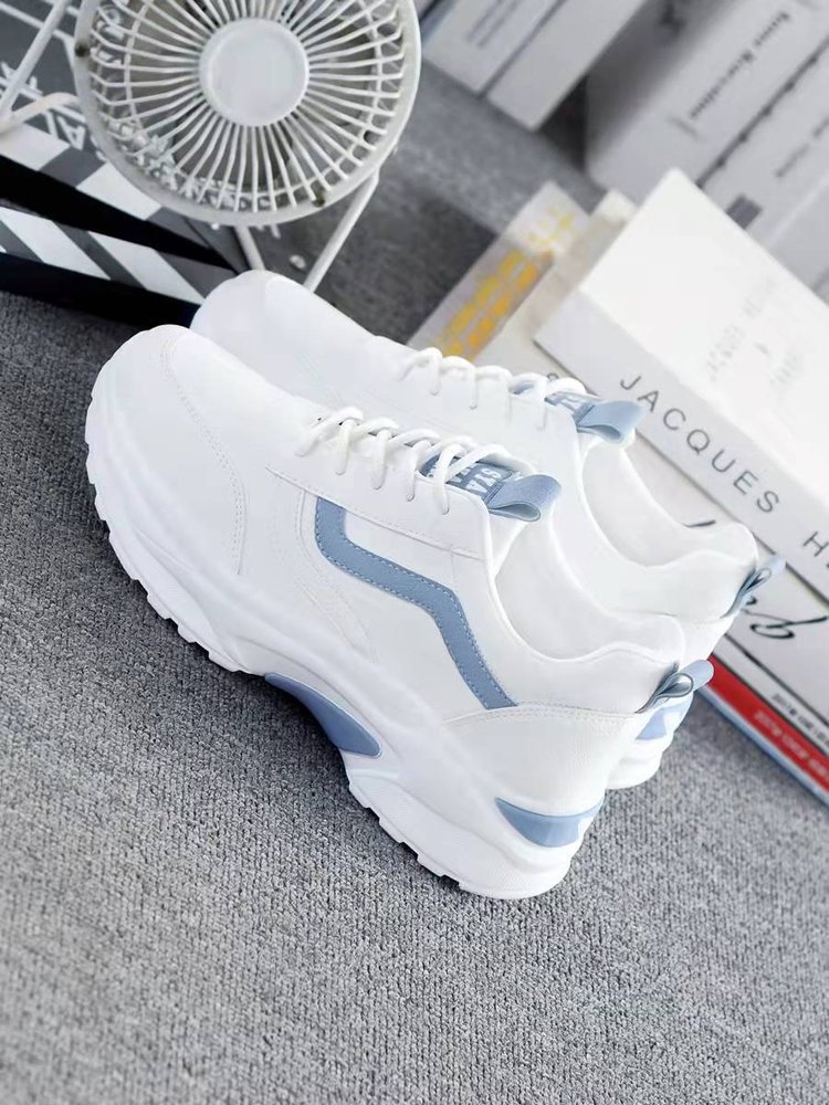 Chaussures en cuir Chaussures de tennis Baskets Semelle en caoutchouc Mesh Chaussures légères_voghion.com