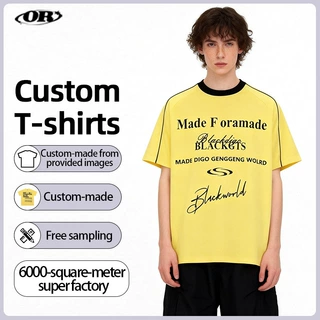 Custom T-shirts OEM ODM clothing factory samples available