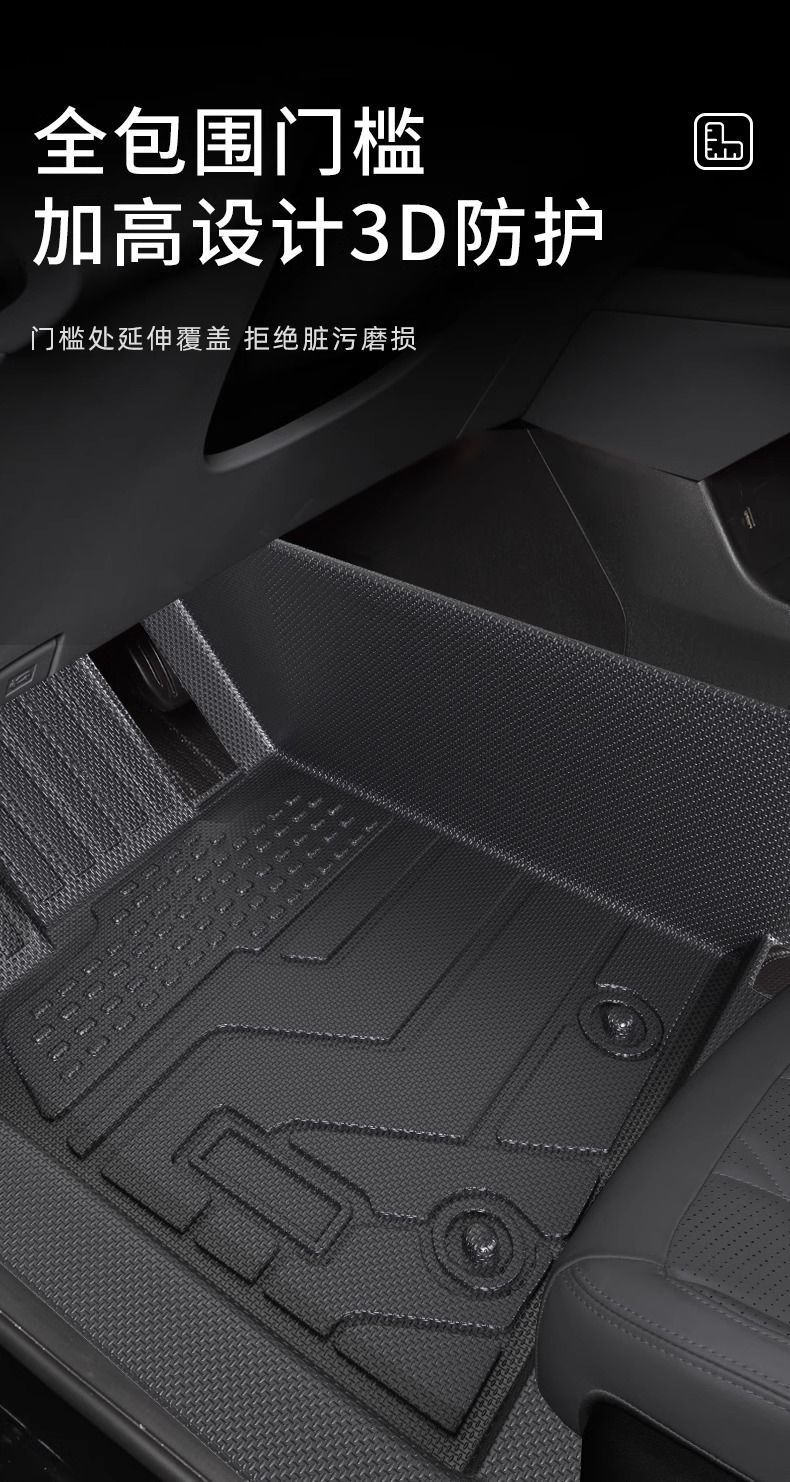 Suitable for Car Floor Mats, Tpe Car Floor Mat Package, Upper Threshold Layer, Multi-Model Environmentally Friendly Car Supplies Wholesale