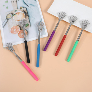 Manufacturer Wholesale Ghost Hand Stainless Steel Telescopic Itching Massager Does Not Ask for Help Old Man Music Itching