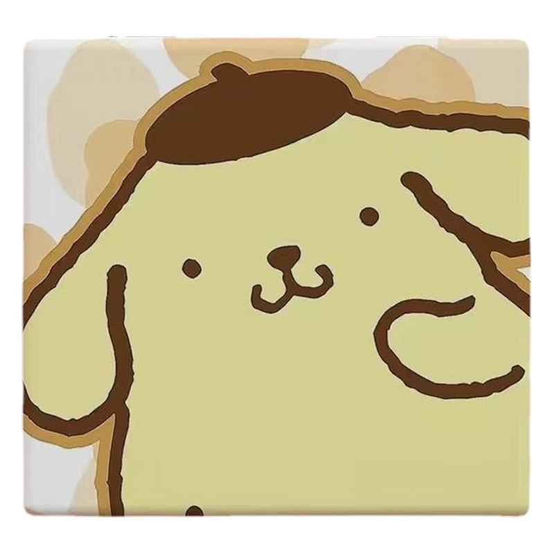 Espejo cosmético de espejo de regalo de mano de niña Nuevo espejo plegable Sanrio espejo pequeño portátil para estudiantes